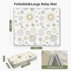 Picture of Extra Large Baby Play Mat 79x70, Foldable Baby Play Mat for Floor, Waterproof, Safe & Thick Playmats for Babies and Toddlers, Non-Slip Backing Safe for Crawling&Tummy Time, Indoor & Outdoor Use