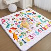 Picture of TreeBud Baby Play Mat - Thicken 50x50 Inch Soft Foam Crawling Mat for Playpen & Floor, Non-Slip Waterproof Playmats for Infants & Toddlers, Portable Foldable & Machine Washable, Dinosaur & Letters