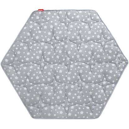Picture of Hexagon Playpen Mat, Baby Playmat Fits Regalo Portable Play Yard 48 Inch and hiccapop 53" PlayPod Playpen, 6 Panel Playpen Mattress Non Slip Pad Mat