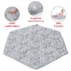Picture of Hexagon Playpen Mat, Baby Playmat Fits Regalo Portable Play Yard 48 Inch and hiccapop 53" PlayPod Playpen, 6 Panel Playpen Mattress Non Slip Pad Mat