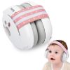 Picture of Laudexua Baby Ear Protection, Noise Cancelling Headphones for Babies and Toddlers Up to 36 Months, Comfortable Infant Ear Muffs for Effectively Hearing Protection and Help Sleep (Pink)