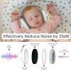 Picture of PLANTURECO Baby Headphones for Noise Protection - Infant Ear Muffs Noise Protection - Toddler Noise Cancelling Headphones - Baby Ear Protection for 0 to 36 Months, Adjustable - White
