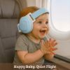 Picture of Baby Noise Cancelling Headphones - Infant & Toddler Ear Muffs 24 dB - Hearing Protection - Adjustable Newborn Ear Defenders (Blue)