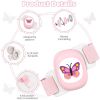 Picture of YomauiYee Baby Earmuffs,Baby Noise Cancelling Headphones with Butterfly Pattern, Infant Ear Protection for Toddler 0-48 Months,Infant Travel Essentials for Airplane/Improves Sleep