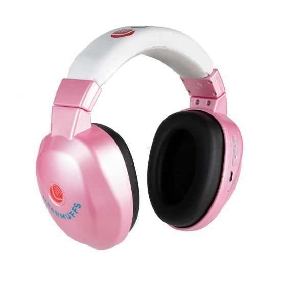 Picture of Lucid Audio Bluetooth HearMuffs for Infant/Toddler - Hearing Protection Ear Muffs for Infant/Toddler 0-4 Years Old - (Pink)