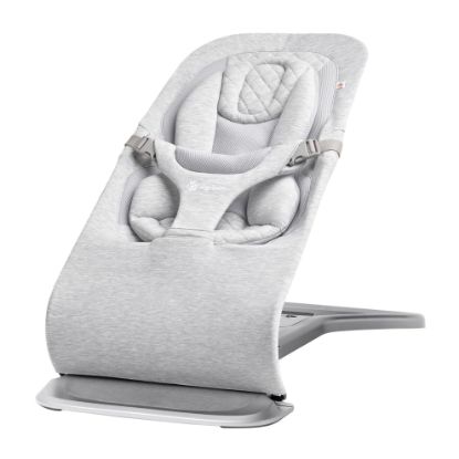 Picture of Ergobaby Evolve 3-in-1 Bouncer, Adjustable Multi Position Baby Bouncer Seat, Fits Newborn to Toddler, Light Grey
