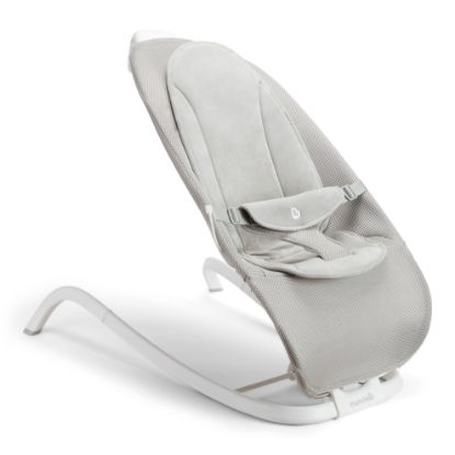 Picture of Munchkin Electric Baby Bouncer & Rocker with Digital Touch Display, Soothing Sounds & 3 Recline Positions - Automatic Bouncing & Rocking, Grey