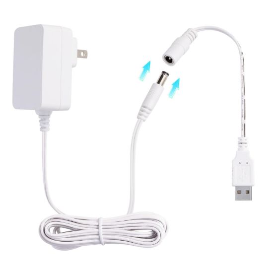 Picture of CSDWELL Baby Swing Power Cord USB,Baby Swing Charger USB,Compatible with Ingenuity Swing for InLighten,InLighten Soothing,Anyway Sway,ConvertMe,Swing n Go Deluxe,SimpleComfort,Cozy Spot,Every Season