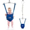 Picture of FUNLIO Baby Door Jumper for 6-24 Months (with Door Clamp), Baby Jumper Doorway with Strong Spring & Adjustable Strap, Portable Infant Baby Bouncer, Easy to Assemble, Bearing 40 Lbs, CPC & CE Certified