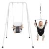 Picture of 2-in-1 Baby Jumper & Swing - Foldable Stand, Stable Toddler Swing Set for Indoor & Outdoor Use