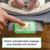 Picture of Ingenuity Gas Relief and Anti-Colic Baby Bouncer Seat and Rocker, Gentle Belly Massage to Relax and Soothe Bellies, Instant Tummy Soother, 20 Songs and Melodies - Parker