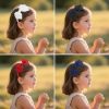 Picture of 7Rainbows Fashion Cute White Bow Headband for Girls Toddlers.