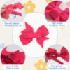Picture of Hair Clips for Girls - 42PCS Fully Lined Hair Bows, Alligator Clips in 21 Color Pairs for Toddlers, Kids, and Teens