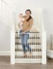Picture of Regalo 2-in-1 Extra Tall Easy Swing Stairway and Hallway Walk Through Baby Gate, White, 24" - 40.5" Wide