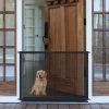 Picture of Mesh Gates for Kids or Pets, Magic Pet Gate for The House, Portable Baby Puppy Safety Fence Guard for Stairs and Doorways, Easy Install Anywhere, 43" W x 30" H, 8 Hooks