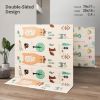 Picture of UANLAUO Baby Play Mat,71"x 79"Extra Large Playmats,Foldable Baby Play Mat for Floor,Non-Toxic Tummy Time and Crawling Playmat,Thick Foam Play Mat for Baby,Reversible Portable for Infant,Toddler