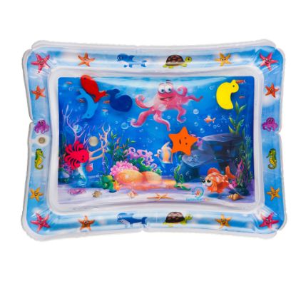 Picture of Splashin'kids Inflatable Tummy time Premium Water mat Infants and Toddlers is the Perfect Fun time Play Activity Center Your Baby's Stimulation Growth