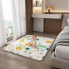 Picture of Baby Play Mat for Floor, 71"x59" Thickened Playpen Mat, Soft Non-Slip Baby Play Mat, Foldable & Machine Washable, Portable Waterproof Crawling Playmats for Infants & Toddlers, Rainbow and Animal