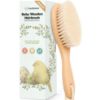 Picture of Wooden Baby Hair Brush for Toddler Girls, Boys - Cradle Cap Brush for Babies, Soft Goat Bristles, Perfect Gentle Scalp Newborn Comb for Infant, Girls, Boys, Bath Essentials(Walnut, Regular)