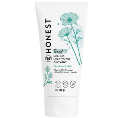 Picture of The Honest Company Head to Toe Multi-Purpose Healing Ointment, Safe for Sensitive Skin, Hypoallergenic, Fragrance-Free, Vegan, 5 oz