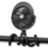 Picture of 2026 Upgraded Misting Baby Stroller Fan Rechargeable, Flexible Tripod Clip for Car Seat Crib, Baby Shower Gifts & Baby Registry Search, Newborn Essentials for Beach Travel, Disney Summer Essentials