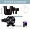 Picture of Suranew Universal Stroller Cup Holder, Adjustable Drink Holder with Phone Holder for Baby Stroller, Wheelchair, Walker, Bike, Scooter, Gifts for Family Member.