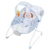 Picture of Otrolepota Baby Bouncer, Infants Bouncy Seat with Music and Vibrations,Baby Rocker with Hanging Rattles Bear & Honey Pot for Newborns Indoor Outdoor Use 0-6 Months Up to 20 lbs