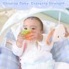 Picture of Otrolepota Baby Bouncer, Infants Bouncy Seat with Music and Vibrations,Baby Rocker with Hanging Rattles Bear & Honey Pot for Newborns Indoor Outdoor Use 0-6 Months Up to 20 lbs