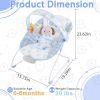 Picture of Otrolepota Baby Bouncer, Infants Bouncy Seat with Music and Vibrations,Baby Rocker with Hanging Rattles Bear & Honey Pot for Newborns Indoor Outdoor Use 0-6 Months Up to 20 lbs