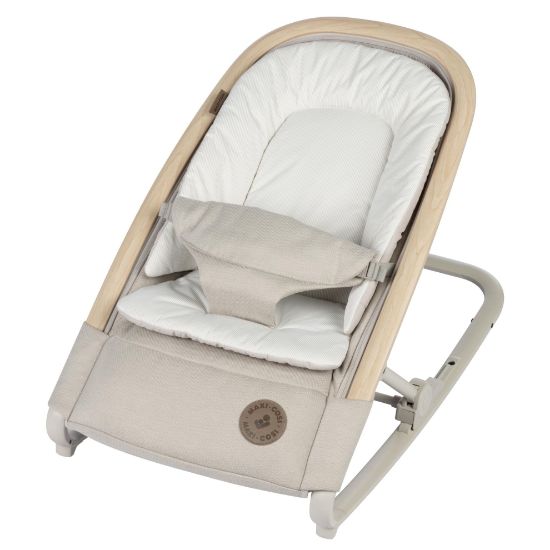 Picture of Maxi-Cosi Kori 2-in-1 Baby Bouncer Seat for Infants, Baby Rocker Chair, Portable Baby Bouncer, Classic Oat