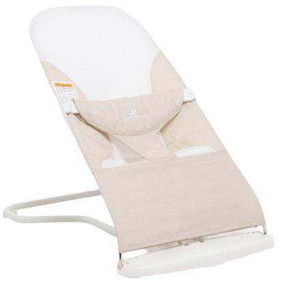 Picture of ComfyBumpy Ergonomic Baby Bouncer Seat - Safe, Portable Bouncing Chair with Adjustable Height Positions - Infant Bouncy Seat Perfect for Newborn Babies (Oatmeal)