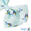 Picture of Bluey Kids Hair Bows - Hair Accessories Gift Set - Bluey Hair Bow - 7 Pcs 4 Inch Bow Bundle - HairBows for Girls - Different Bluey print on each clip - Alligator Clip - Ages 3 +