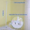 Picture of Vilemoon Crib Canopy Holder Mosquito Net Stand Holder Set Metal Adjustable Clip-On Stand Bracket for Rack Mosquito Net Accessories