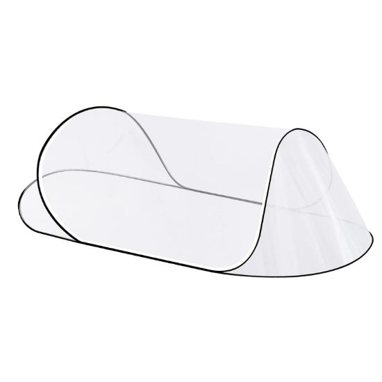 Picture of CMINGJ Large Pop Up Mosquito Tent, Portable Foldable Mosquito Net for Bed Camping Travel PatioMosquito Net for Adults Baby (78 * 31 * 22inch) (Black Fixed Size)