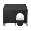 Picture of PandaEar Blackout Cover for Pack N Play, Breathable Crib Canopy Cover Tent for Pack and Play, Portable Stretchy Baby Netting for Indoor & Outdoor