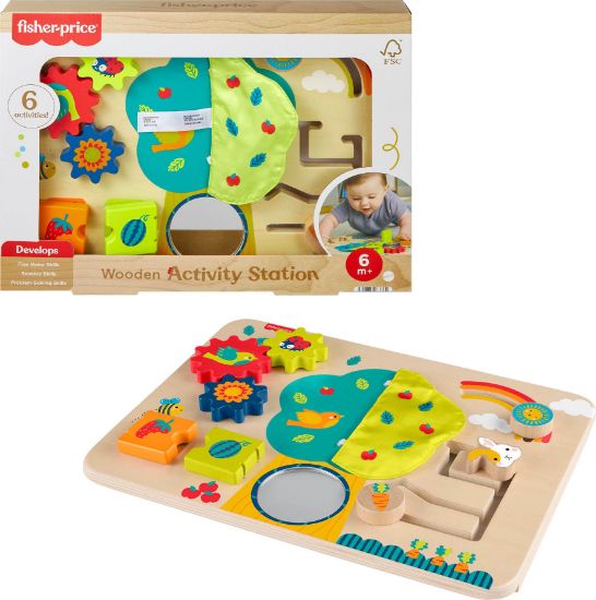 Picture of Wooden Activity Station by Fisher-Price