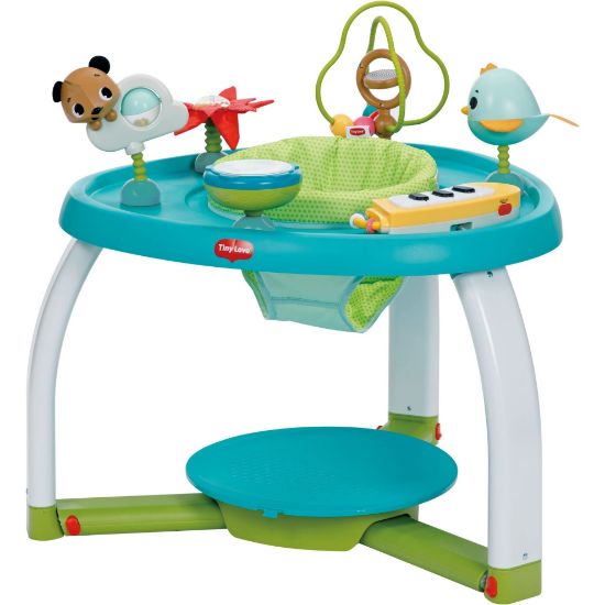 Picture of Tiny Love 5-in-1 Stationary Activity Center, 5 Modes of use: Tummy time, Stationary Activity Center, Baby Balance Board, Toddler Activity Table, Child Table and Chair, TL Meadow Days