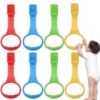Picture of FOORAINDA Baby Pull Up Ring 8 Pack Babies Stand Up Learn to Walk Assistant Handle for Baby Playpen and Crib