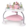 Picture of Ingenuity Spring & Sprout 2-in-1 Baby Activity Center Jumper and Table with Infant Toys - Ages 6 Months +, First Forest in Pink