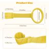 Picture of LBOYO 8Pcs Baby Playpen Pull up Rings, Premium Baby Pull up Rings for Play Pen Standing up, Plastic Safety Walking Exercises Assistant Rings for Infants Babies Toddler, 4 Colors.