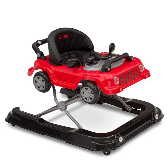 Picture of Jeep Classic Wrangler 3-in-1 Grow with Me Walker by Delta Children, Red