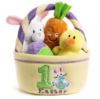 Picture of Genius Baby Toys Baby's My First Easter Basket: Deluxe 5-Piece Set with Easter Bunny, Baby Chick, Carrot & Easter Egg - Perfect Easter Baby Toy for Sensory Play & Keepsake Gift