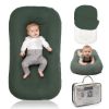 Picture of Meindoovm Baby Lounger - Snuggle Cozy Me Infant Lounger for Newborns | Breathable & Soft, Portable Awake-Time Pad, Essential Baby Gift (Lounger Cover Included)