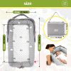 Picture of Loevin Baby Lounger for Newborns & Infants 0-24 Months, Cotton Breathable Infant Support Cushion with Adjustable Size, Portable Baby Nest for Home and Travel, Baby Shower Gift(Crown Grey)