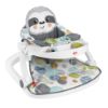 Picture of Fisher-Price Portable Baby Chair Sit-Me-Up Floor Seat with Snack Tray, Newborn Sensory Activity Toys & Plush Cute Sloth Washable Pad