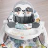 Picture of Fisher-Price Portable Baby Chair Sit-Me-Up Floor Seat with Snack Tray, Newborn Sensory Activity Toys & Plush Cute Sloth Washable Pad