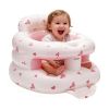 Picture of Inflatable Baby Seat for Babies 3-36 Months,Baby Floor Chair with Built in Air Pump,Infant Back Support Seat for Sitting & Learning to Sit (Pink Bunny)
