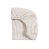 Picture of Meracorallo Muslin Mini Crib Sheet, Pack n Play Fitted Sheet, Soft and Breathable Pack and Play Playard Mattress Sheet for Baby Boys and Girls (Neutral Stripe)