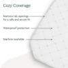 Picture of UPPAbaby Mattress Cover for Remi Playard/Soft and Comfortable/Machine Washable/Waterproof