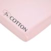 Picture of American Baby Company Natural Cotton Fitted Pack and Play Sheet 39" x 27" - Soft & Breathable Pack N Play Sheet for Playpen, Playard & Mini Crib Mattress, Pink, for Boys & Girls